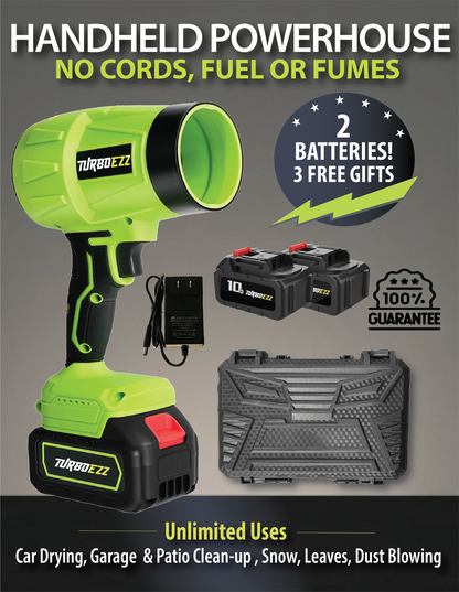 TurboEzz™ Pro Portable Jet Blower
