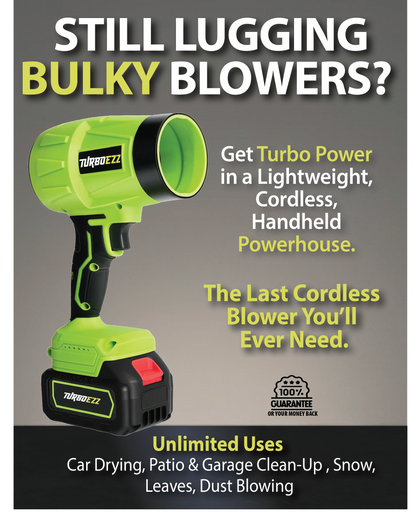 TurboEzz™ Pro Portable Jet Blower