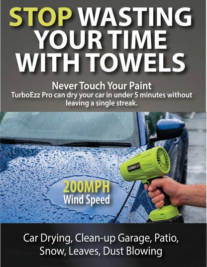 TurboEzz™ Pro Portable Jet Blower