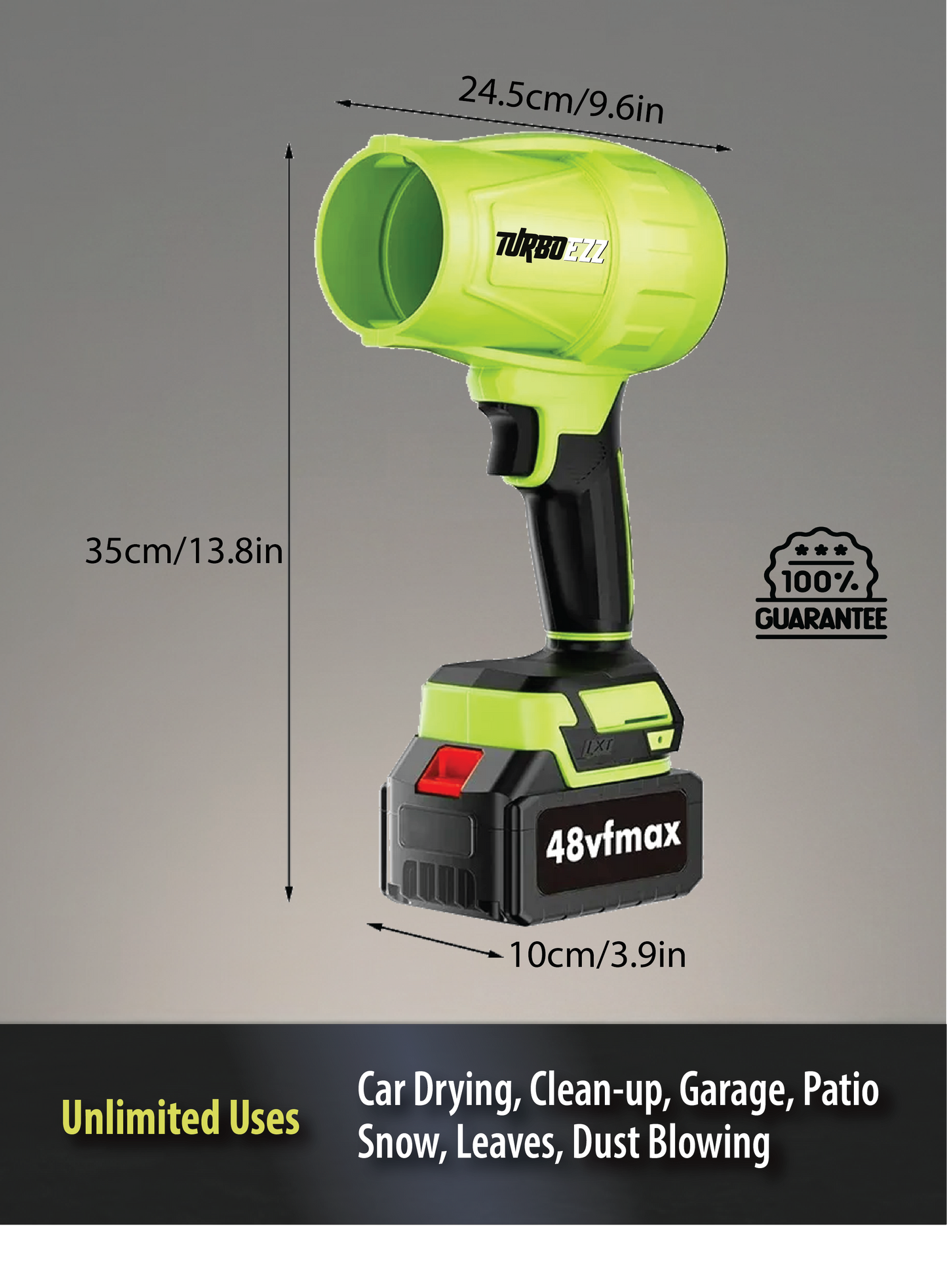 TurboEzz™ Pro Portable Jet Blower