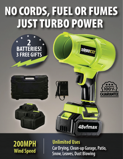 TurboEzz™ Pro Portable Jet Blower