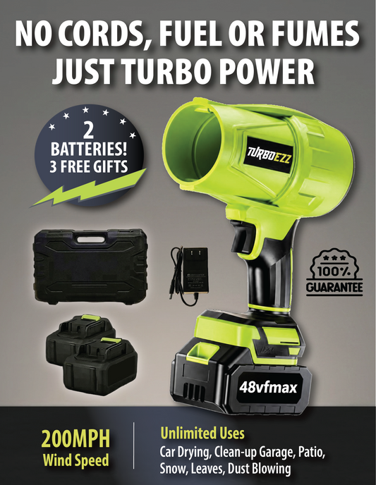 TurboEzz™ Pro Portable Jet Blower